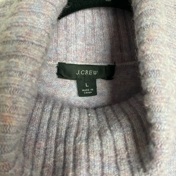 J.Crew Purple Turtleneck Sweater - Picture 3 of 5